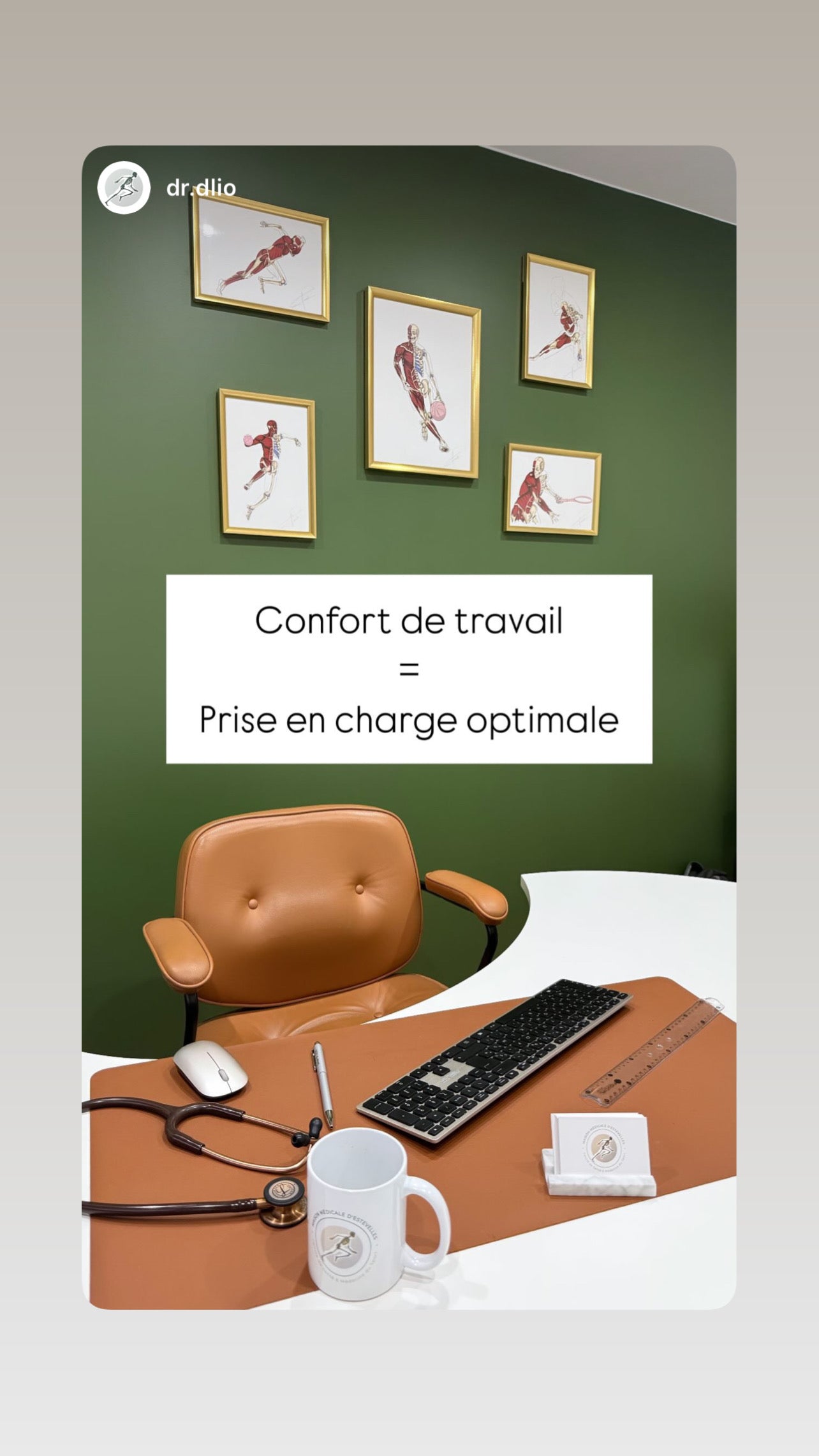 Écorché anatomique du handball