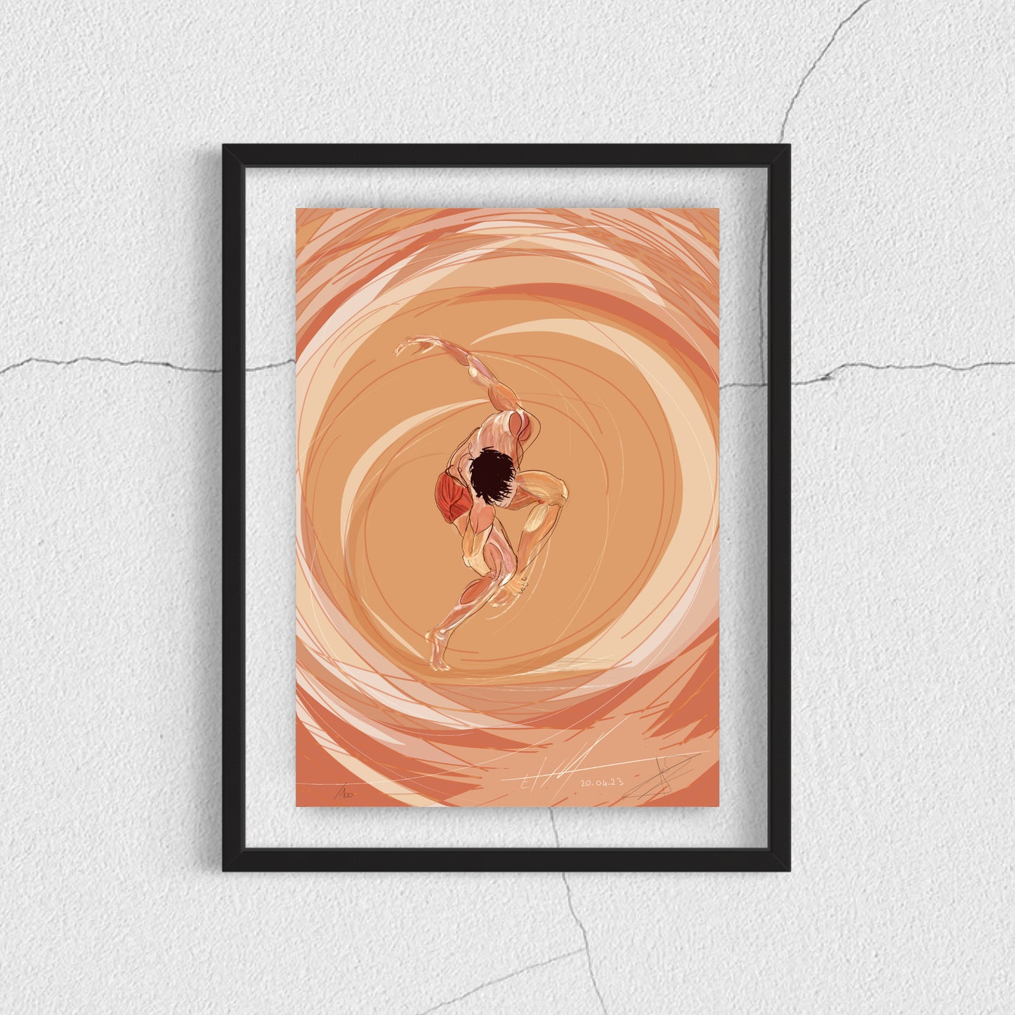 Planche anatomie danse EVA TOMMY-MARTIN